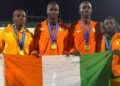 Nigeria, Côte d’Ivoire Dominate 4x100m Relays; Diana Wanza Wins 10,000m Gold At African Championships 2026