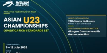 AFI Sets Selection Criteria For Asian U23 Athletics Championships 2026