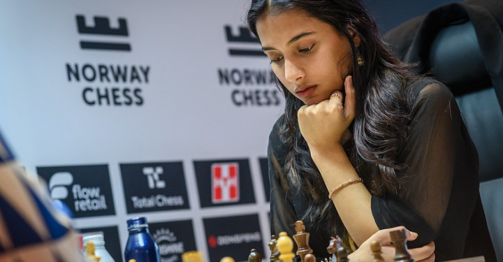 Divya Deshmukh Seizes Norway Chess Women Lead with Crucial Round 5 Victory