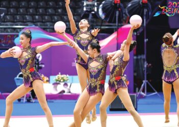 China’s Young Rhythmic Gymnasts Signal Bright Future with Dominant Home Performance