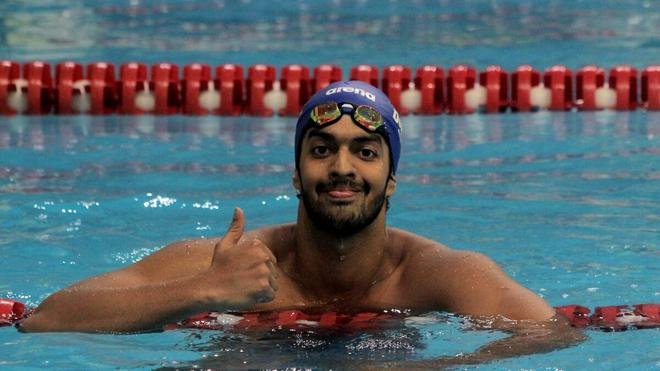Srihari Natraj Smashes National Record, Clinches 50m Backstroke Gold at Senior Swimming Nationals