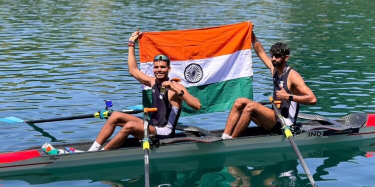 India Row to Historic First-Ever World Rowing Cup Gold in Lucerne