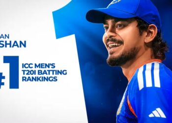 Ishan Kishan Scales Summit of ICC Men’s T20I Batting Rankings for the First Time