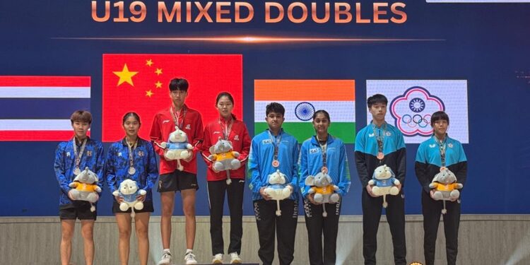 India’s Young Paddlers Secure U-19 Asian Championship Bronze After Memorable Run in Bangkok