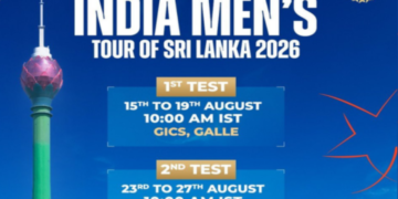 BCCI Announces Schedule for India’s Two-match Test Series Against Sri Lanka