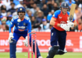 England Beat India by Four Wickets to Take 1-0 Lead in T20I Series