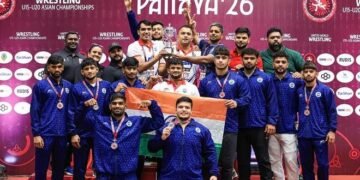 India Wrap Up U-20 Asian Wrestling Championships with 20 Medals, Four Golds Highlight Impressive Campaign