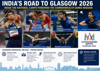 India Begins Final Push for Commonwealth Games 2026: Inside the National Camps Powering the Medal Mission