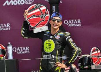 Raúl Fernández Rules Silverstone as Aprilia Seals British GP 1-2-3