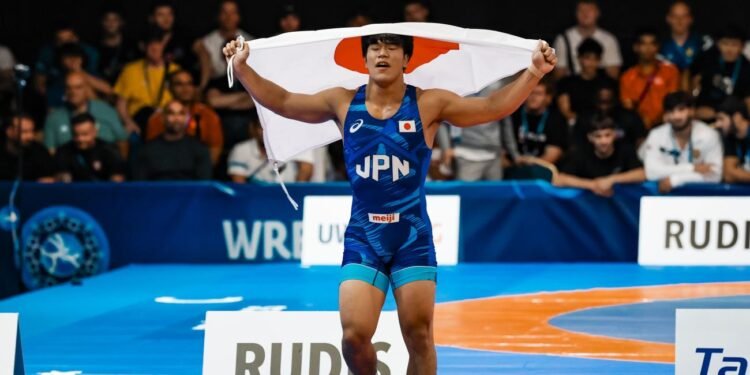 Taizo Yoshida Makes Japanese Wrestling History with U20 Greco-Roman World Gold