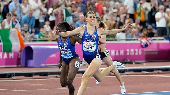 Amy Hunt Completes European Sprint Double as Britain’s New Speed Queen Shines in Birmingham