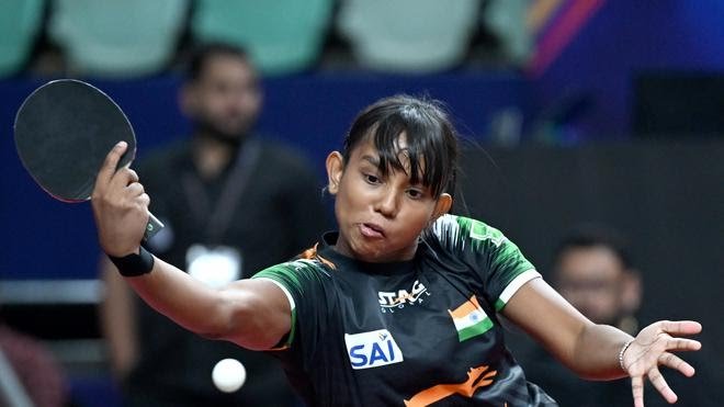 India Completes Historic Commonwealth Table Tennis Podium Sweep as Syndrela Das Upsets Top Seed