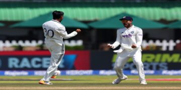 Suthar’s 10-Wicket Haul Powers India Past Sri Lanka