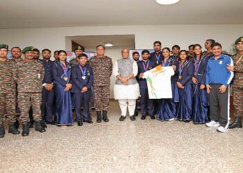 Rajnath Hails Army Athletes As Champions