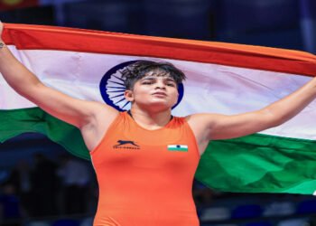 Kajal Retains U20 World Wrestling Title