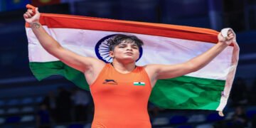 Kajal Retains U20 World Wrestling Title