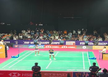 Treesa-Gayatri Assure World Championship Medal