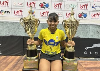 Syndrela Das Turns Birthday Into a Table Tennis Masterclass With Double Crown