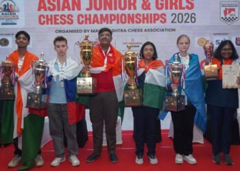 Mayank and Pratitee Complete India’s Golden Double at Asian Junior Chess Championship