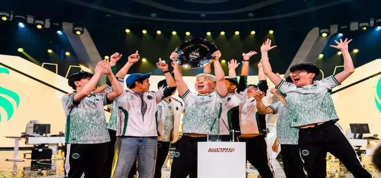 Team Falcons Reclaim EWC Club Lead