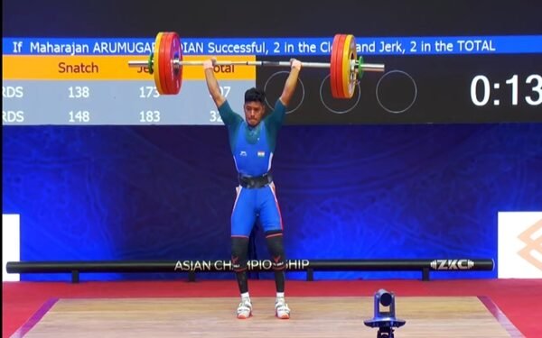 Maharajan Arumugapandian Lifts India to Silver at Asian Youth Games