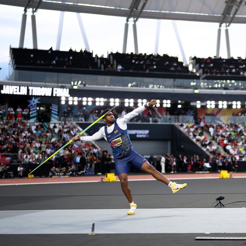 Rumesh Tharanga Sets Sights on Javelin World Record After 90m Breakthrough