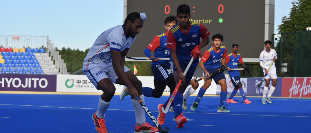 India Beat Malaysia 3-1 to Reach Fourth Straight Junior Asia Cup Final