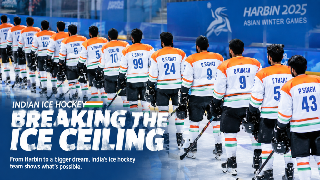 Indian Ice Hockey: Breaking the Ice Ceiling