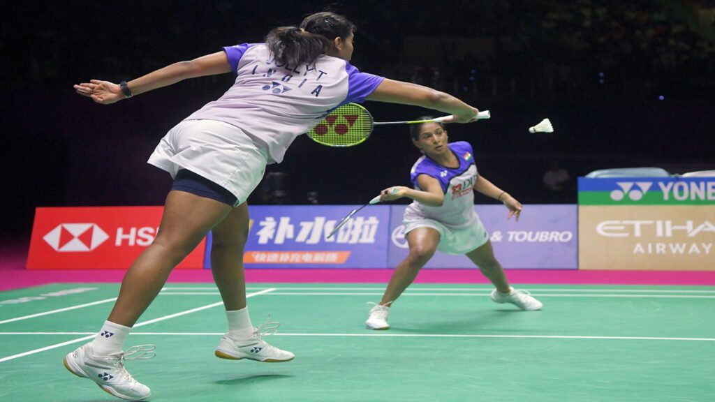 Indian Badminton Doubles Team