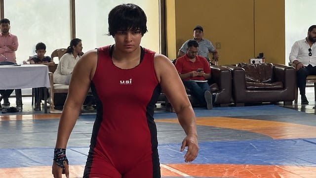 Kajal 76kg Selection Trial Win Sets Up Final Against Priya Malik
