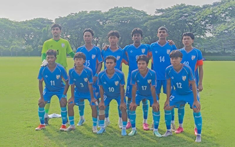 India U17 Draw 1-1 With Myanmar in First Friendly